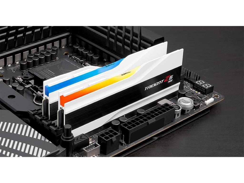DDR5 Memory 64GB Kit X with OVERCLOCK WORKS Exclusive Bonus Trident Z5 RGB G.Skill DDR5-6000 (2 32GB) Sticker, F5-6000J3040G32GX2-TZ5RW