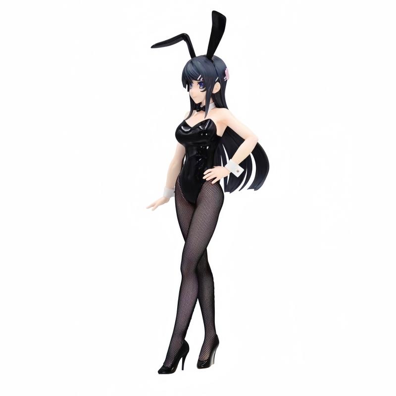 New  Genuine Anime Senior Sakurajima Mai Rabbit Girl High Quality Scenery Figurine Decoration Holiday Gifts Surprise Toy
