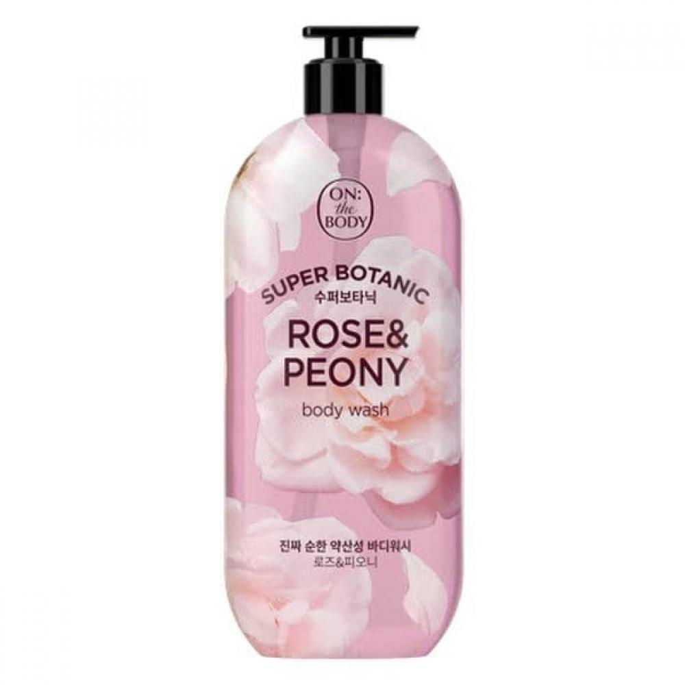 On The Body Super Botanic Rose Body Wash 900g