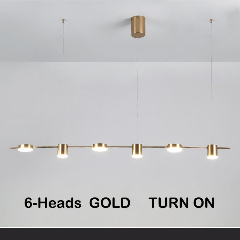 Modern Led Living Room Chandeliers Dining Table Ceiling Chandelier Kitchen Hanging Light Fixture Dimmable Indoor Lighting Lamp