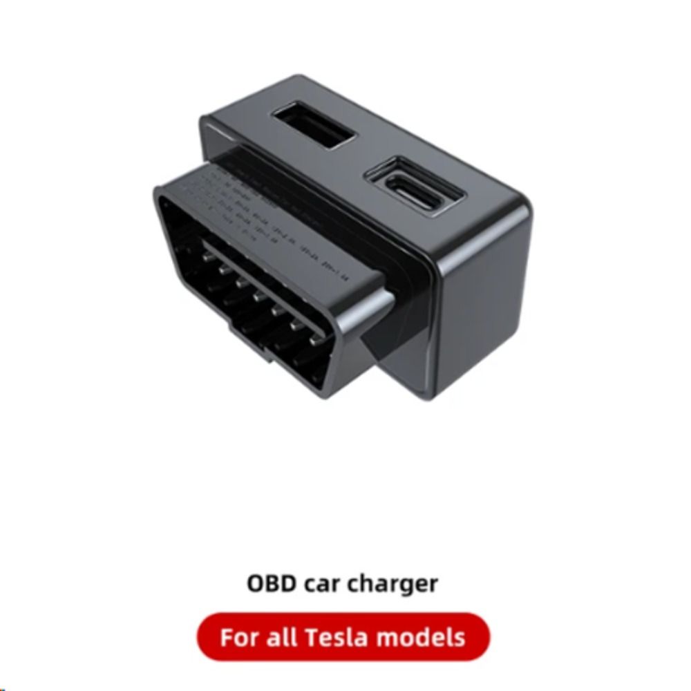 OBD OBD Adapter Charging Wall Adapter OBD Plug Ports Extender Phone Charge OBD Car Charger Model Y