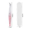 Anti-static False Eyelash Tweezers High Precision Eyelash Curler  Extensions Grafting