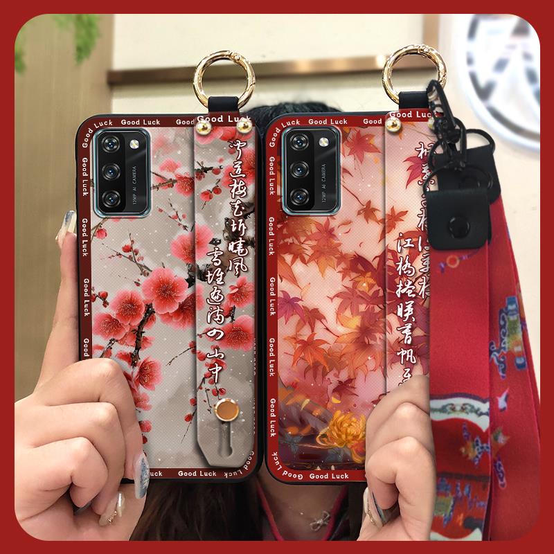 Stoßfeste Schutzhülle für Blackview A100 für Mama Armband ältere Dame Ständer Schmutzabweisende Handyhalterung