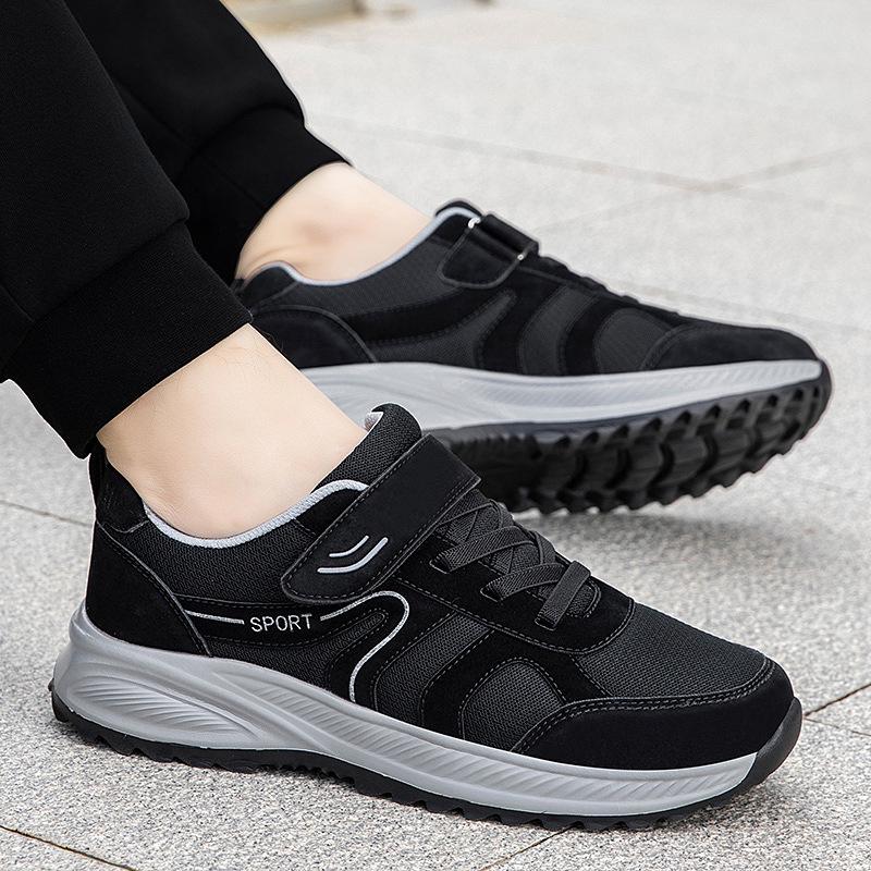 Autumn mother shoes breathable sports walking shoes comfortable non-slip soft-soled casual shoes lightweight