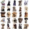 50 Adesivi Emoji di Cani Realistici e Divertenti - Adesivi Decorativi Unici, Senza Ripetizioni, per Cani Piccoli