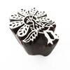 Decorative Wooden Block Stamp Bird Design Textile Fabric Printing Apparel