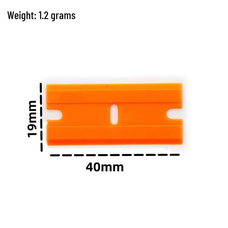 Cross-Functional Plastic Scraper: Glue, Stain, and Film Remover Tool