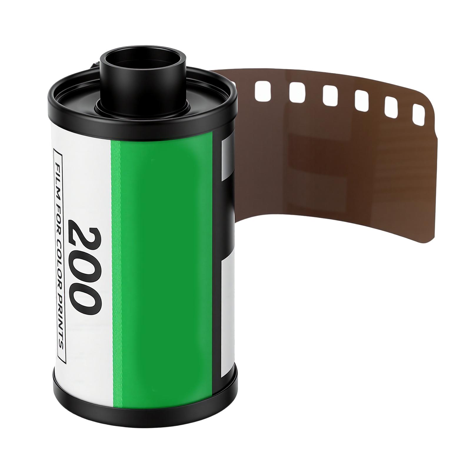 36 Snímků 35mm Barevný Negativní Film ISO 200 Vysoká Saturace Silný Kontrast Retro Vintage Barevný Negativní Film pro 135