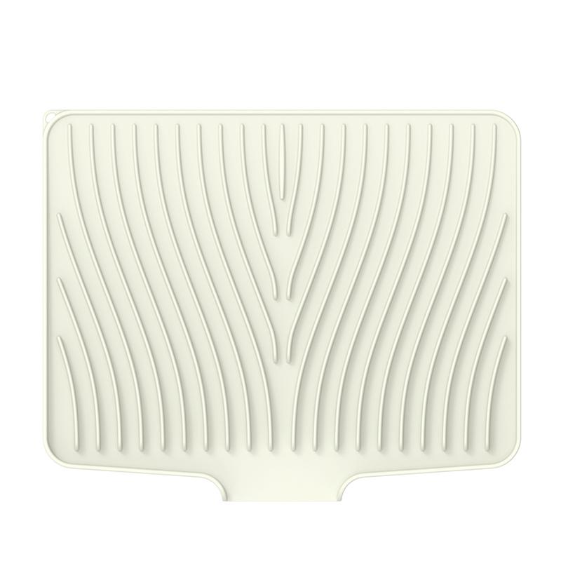 Silicone Dish Drying Mat Drain Pad Kitchen Pans Tableware Coaster Eco-Friendly Drainer Mat For Home Kitchen Tableware