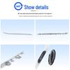 BMW Fender & Bumper Decorative Strips: 730Li Side Vents, 740Li Fog Light, 750L Front & Rear.