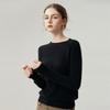 Women's Autumn/Winter Round Neck Pure Cashmere Knit Sweater