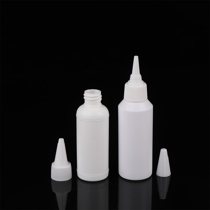 5/10/20/30/50/60/100Ml White Squeeze Dropper Empty Bottle With Screw Cap Eyes Liquid Ink Oil Dropper Paint Pigment Bottles