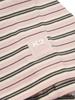 K2 For:Rest Striped Short Sleeve T-Shirt W_Light Pink