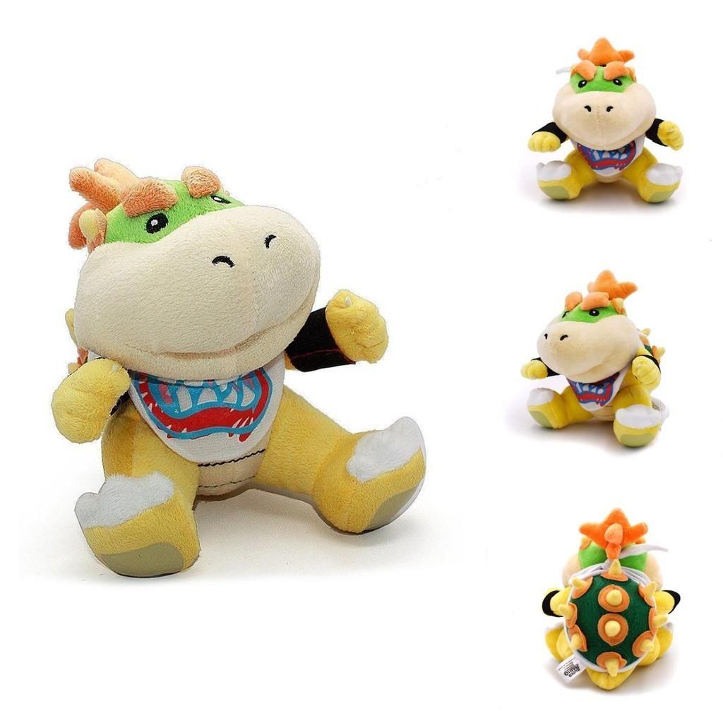 Soft And Cuddly Baby Bowser Jr 7" Plush Super Mario Bros Little Buddy Toy Koopa