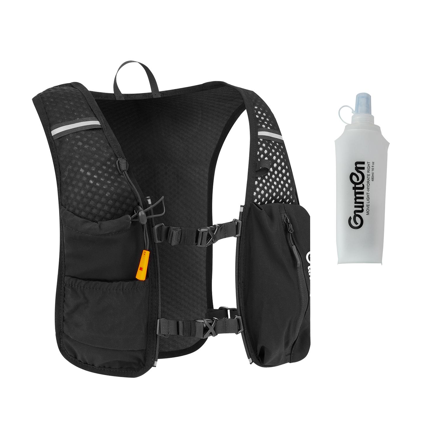 Hiking Cycling Water Bottle Lightweight Nylon Running Vest Bag