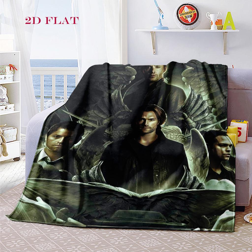 Supernatural Forces Unleashed blanket Soft and comfortable Suitable for all seasons Nap Blanket Office rest blanket bedroom