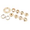 11 Pcs Premium Router Guide Kit Brass Router Bushing Guide Set Router Template Guide  Woodworking