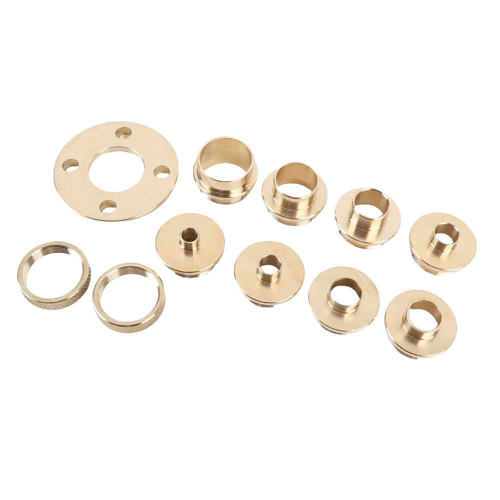 11 Pcs Premium Router Guide Kit Brass Router Bushing Guide Set Router Template Guide Woodworking