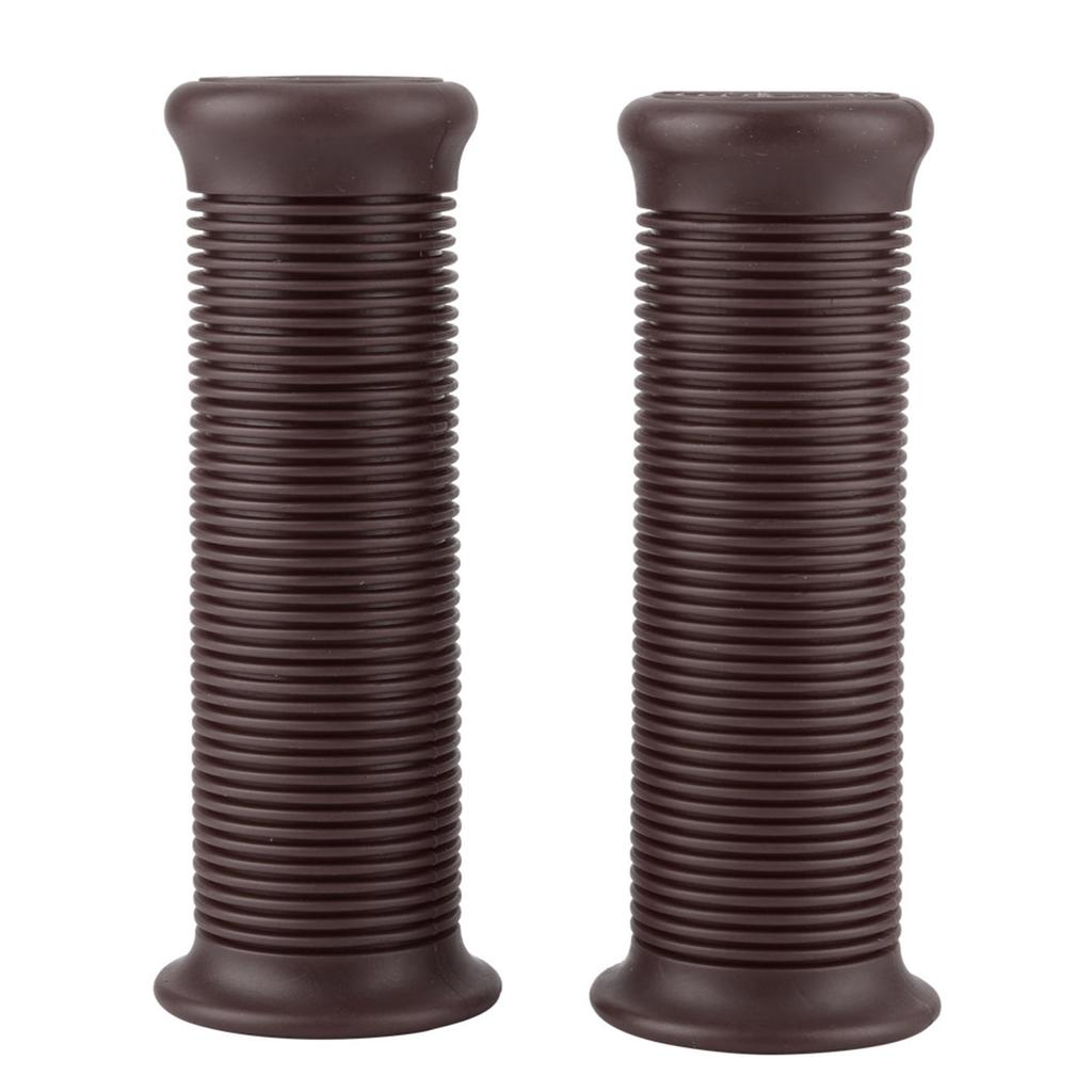 Pair of 1inch 25mm/ 1.1inch 28mm Universal Motorcycle Vintage TPU Handle Handlebar Grip