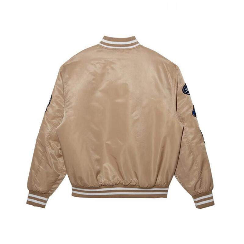 New Era Quilted Warm Button Long Sleeve Cotton Jacket Unisex jackets Sand 13470705