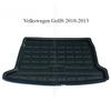 New Trunk Mats For VW Golf 6 2010-2013 Accessories Waterproof Non-Slip Liner  Floor Mat for Volkswagen Golf6 Cargo Liner