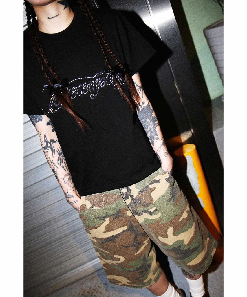 Ialeseuko Cubic Logo T-Shirt_Black