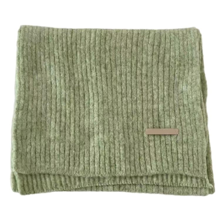 Versatiles Ladies' Knitted Scarf Lightweight Cold Weather Neckerchief Daily Wear for Men Women and Kids