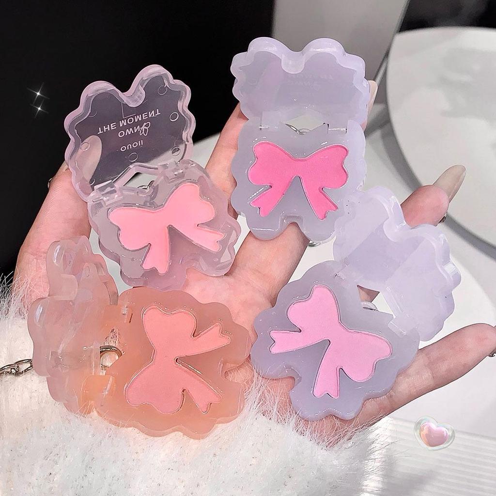 OUOII Butterfly Blush: Natural Matte Blush Cream for Students and Parties.