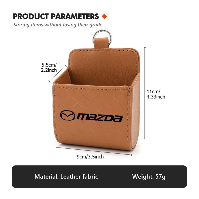 For Mazda Car Air Outlet Storage Box Phone Lipstick Lighter Organizer 6 3 5 2 CX5 CX7 323 CX9 MX3 Demio Axela Atenza
