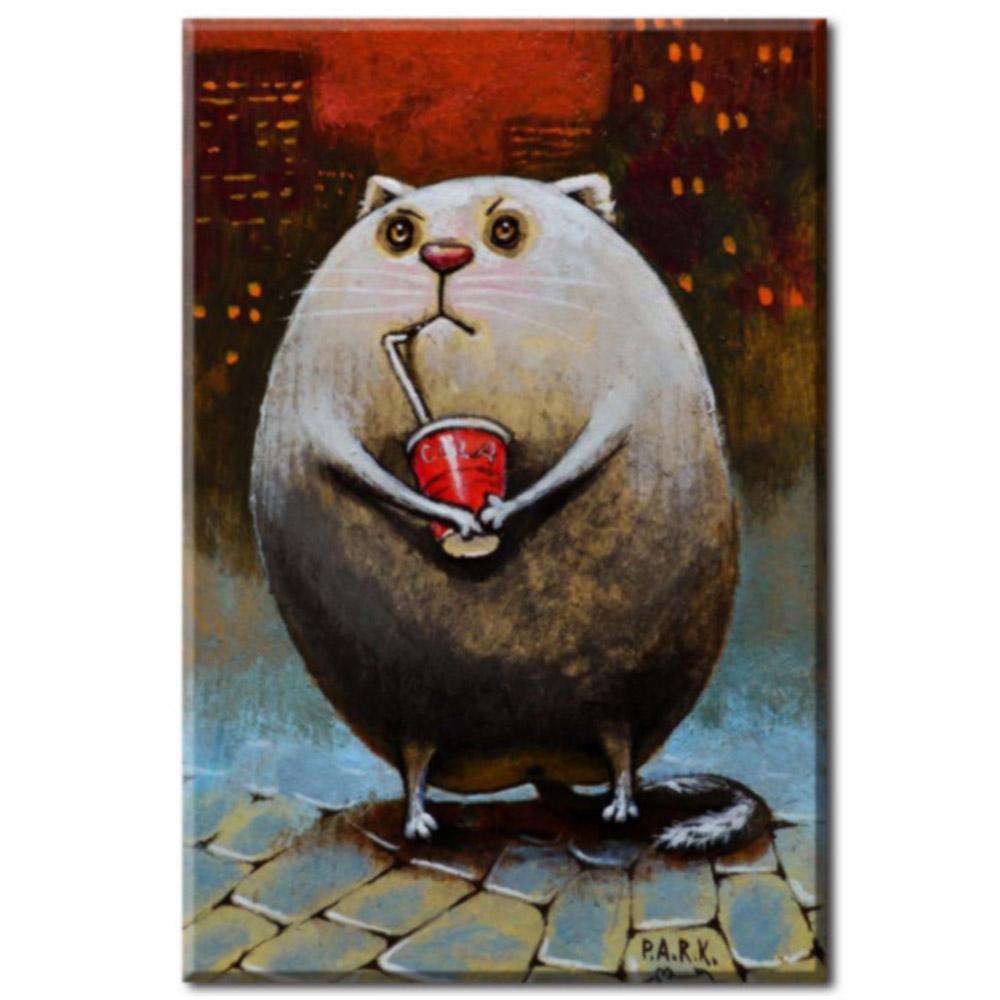 

Металлическая жестяная вывеска в стиле ретро с изображением кота, забавное животное, декор для зоомагазина, металлический постер в стиле шебби-шик, бар, паб, клуб, домашний декор, 20x30 см 20x30cm