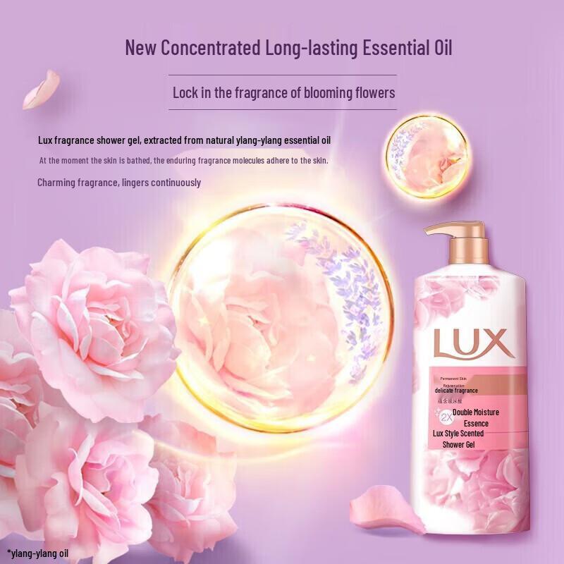 Lux Lasting Tender Skin Shower Milk & Freesia Hand Wash Bundle
