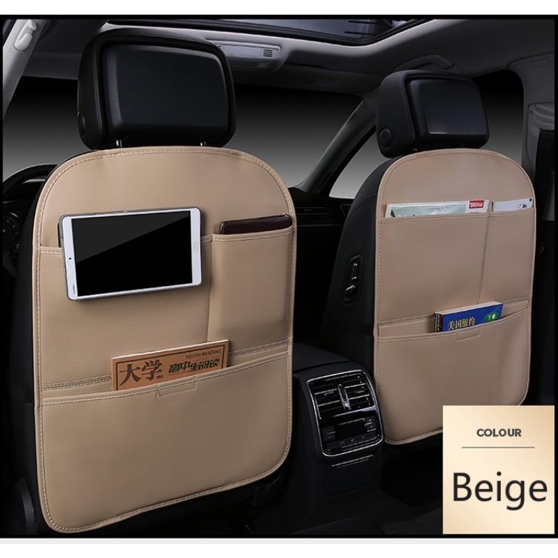 Car Seat Storage Anti-Kick Mats Auto Seat Back Protector Cover For Children Car Back Seat Anti-Dirty Pad Car Accessories