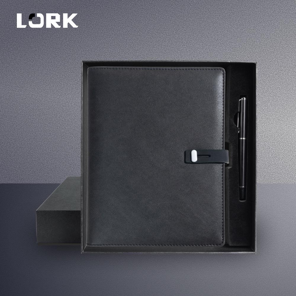 Creative Power Bank Notebook with Digital Display and Charging Feature