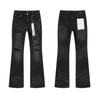 Pantaloncini di Jeans Streetwear Vintage Lavati e Usurati da Uomo - Vestibilità Slim con Fondo Svasato e Design Stampato