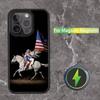 B-Beyonce Cowboy Phone Case For iPhone 16,15,14,13,12,11,Pro,Max,Plus,Mini,SE Magsafe Magnetic Wireless Charging