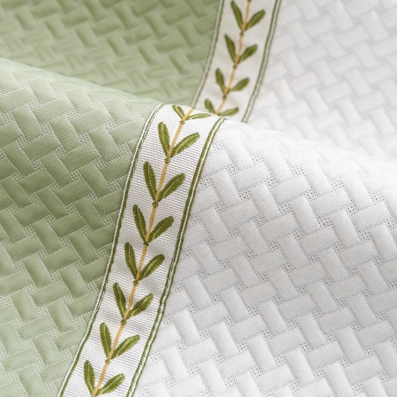 Cool Feeling Flower Slipcover Funda Non-slip Ice Silk Sofa Cushion Summer Home Couch Sofa Covers Mat