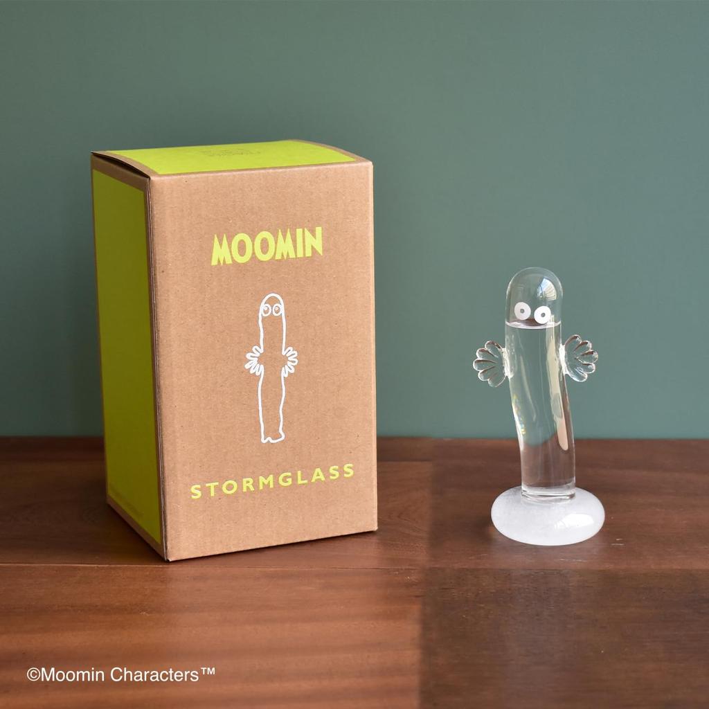 Chatani Storm Glass "Moomin" Hattifatteners W6.5×D6.0×H12.5cm "FunScience" 152-333243