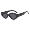 New Vintage Small Frame Oval Sunglasses Female Simple Style UV400 Glasses Fashion Design Sun Glasses Unisex Eye Glasses
