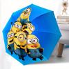 1pc Minions Automatic Opening/closing Umbrella, Compact Travel Umbrella - - Festive Accessory, Sturdy Ribs Yy250807079