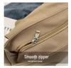 Large Capacity Women's Canvas Bag - Korean Style Student Casual Solid Color