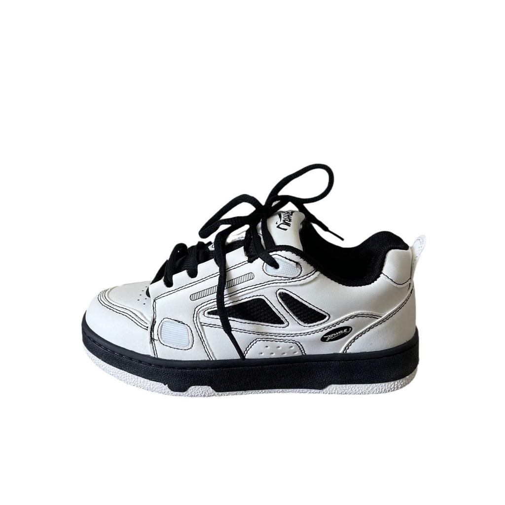 Summer ins sports board shoes chic niche retro breathable board shoes