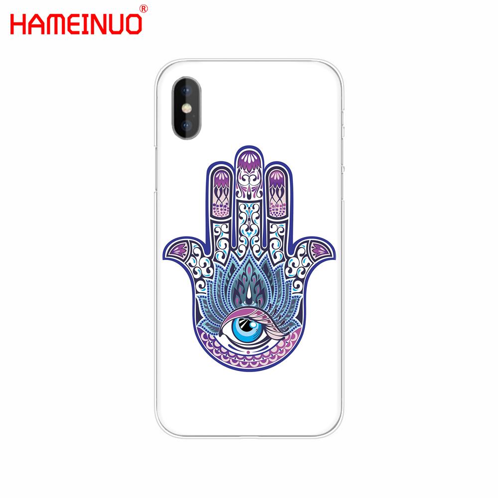 

Чехол для мобильного телефона HAMEINUO Hamsa для iPhone X 8 7 6 4 4S 5 5S SE 5c 6s plus iphone 6