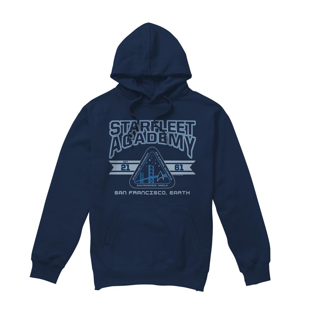 Star Trek Mens Starfleet Academy Earth Hoodie