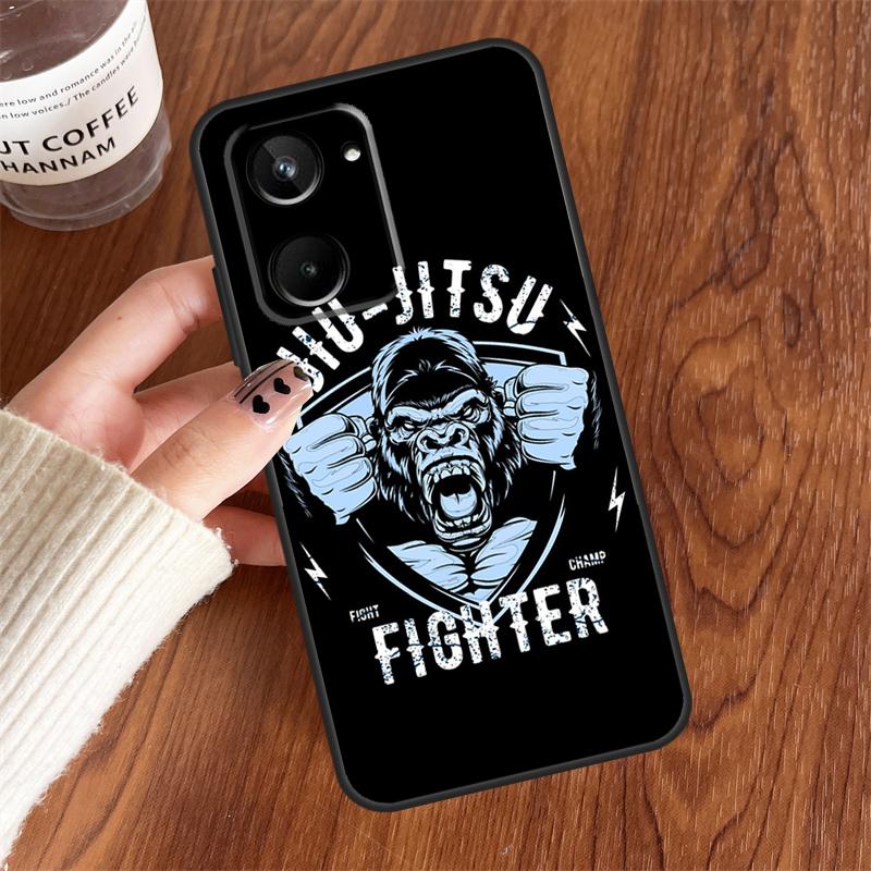 Judo jiu jitsu BJJ Brazilian Case For Realme 10 Pro Plus 8 9 8i 9i GT Neo 5 2T 3T C11 C15 C30 C31 C35 C25s C21Y Cover