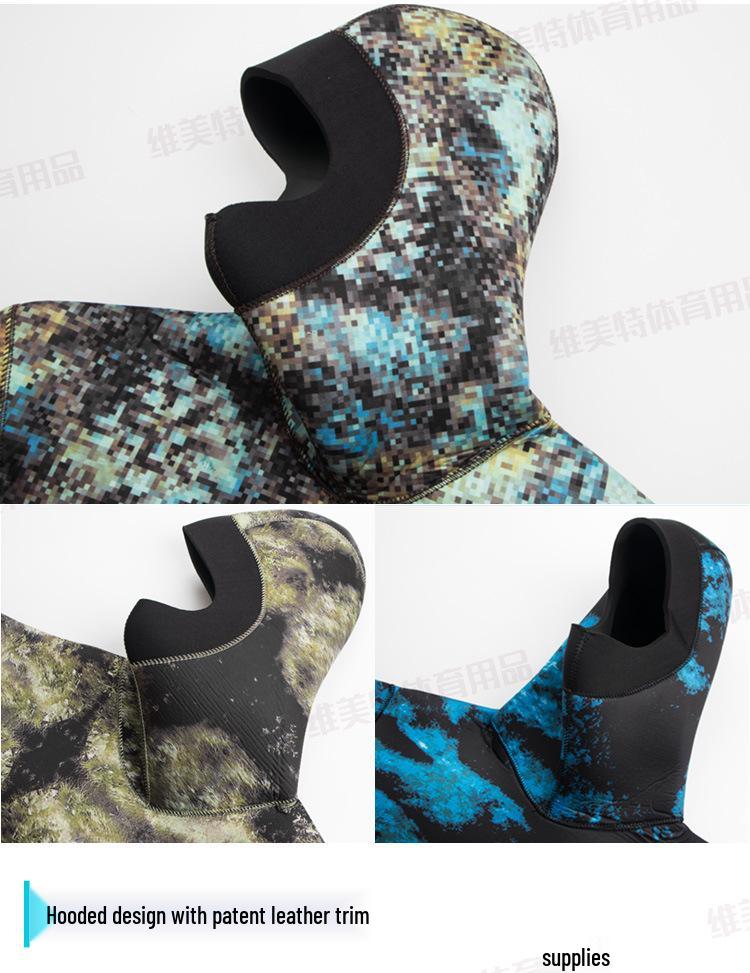3MM Full-Length Dive Suit for Cold Water and Surfing