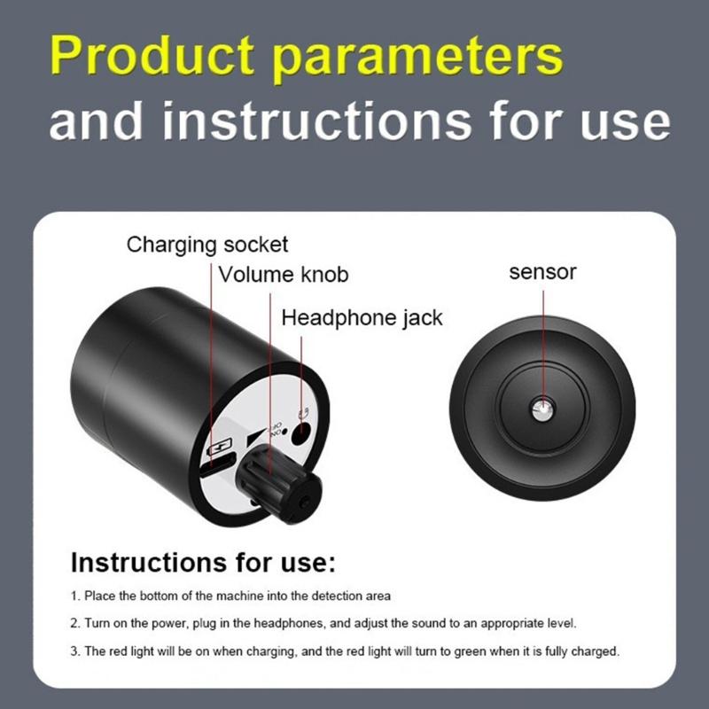 High Sensitivity Portable Water Leakage DetectorSuitable for Quick Identification In Residential and Commercial Pipe