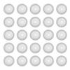 50Pcs PE Degassing Valve with Filter for Coffee Bags One Way Exhaust Valve for Gas Release and Oxygen Barrier Function