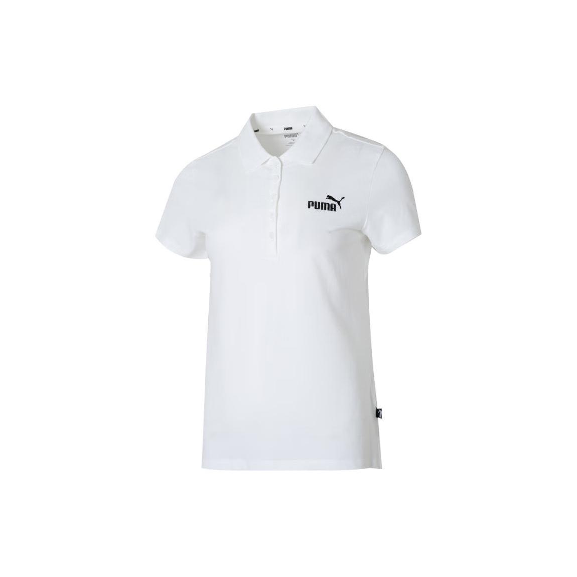 (WMNS) PUMA Logo Polo White Women s 630564-02 M