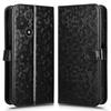 For TCL 60R 5G T519H/60 5G T521H Wallet Case Dot Pattern Imprint PU Leather Phone Cover