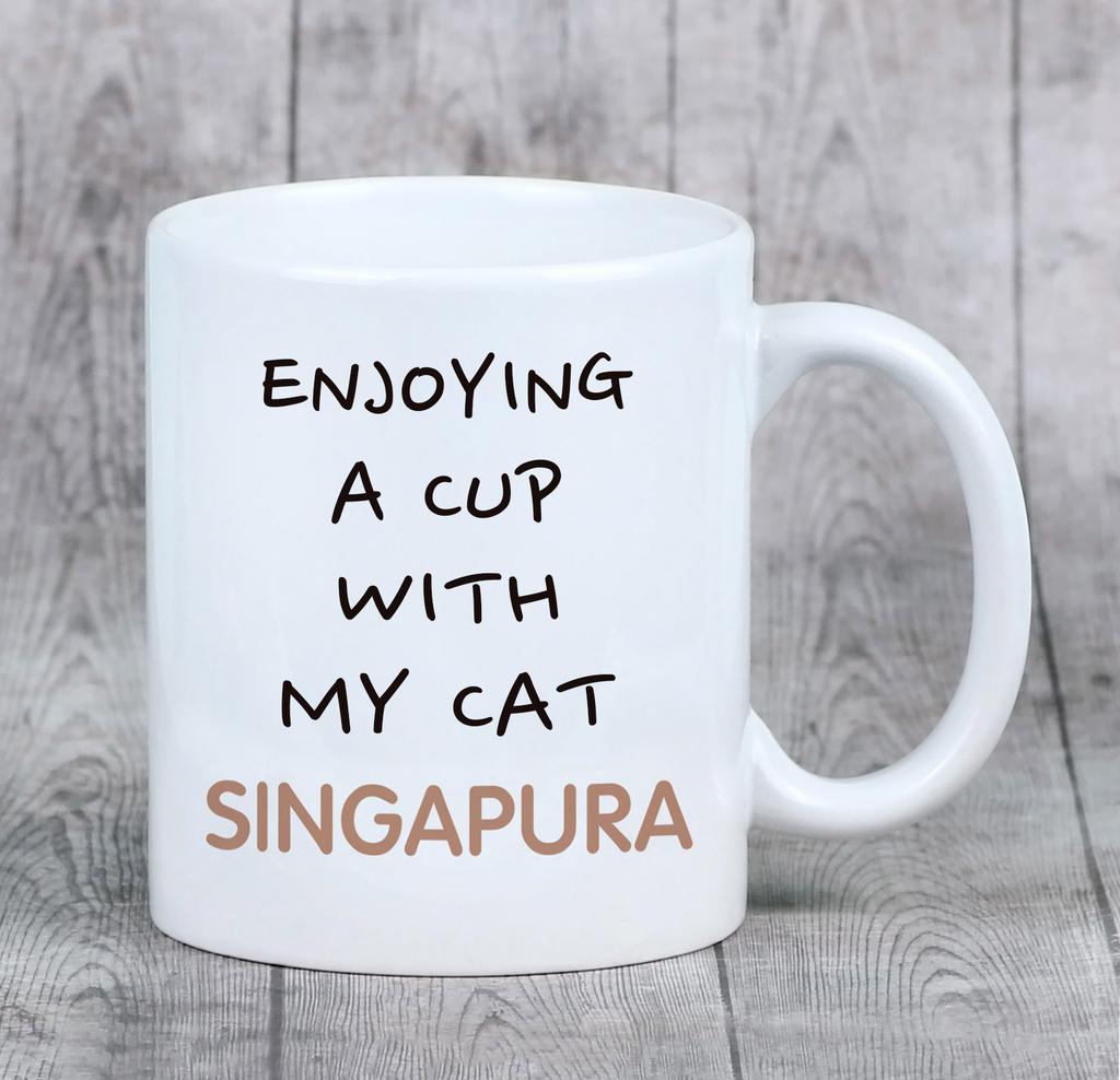 Singapore - Mug With Graphics And Brand Name Art-Dog